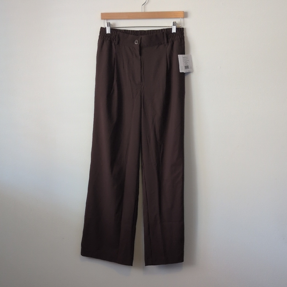 Beyond Yoga Espresso And Black Wide-Leg Pants NWT